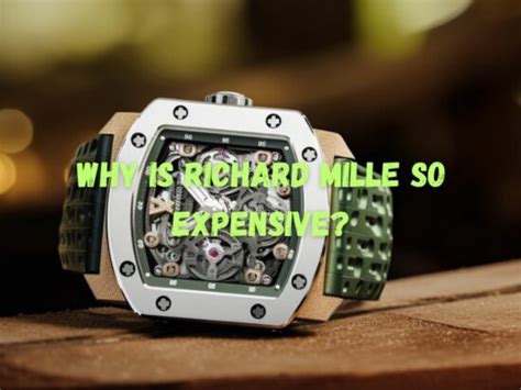 richard mille muore|richard mille why so expensive.